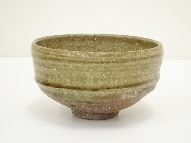 JAPANESE TEA CEREMONY / SHIGARAKI WARE TEA BOWL CHAWAN